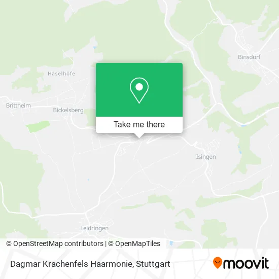 Карта Dagmar Krachenfels Haarmonie