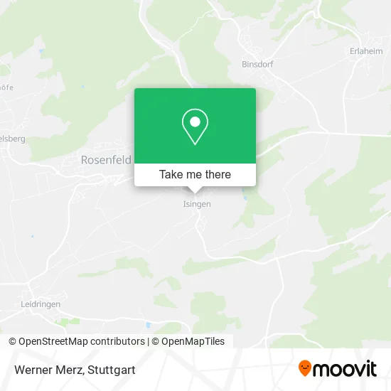 Карта Werner Merz