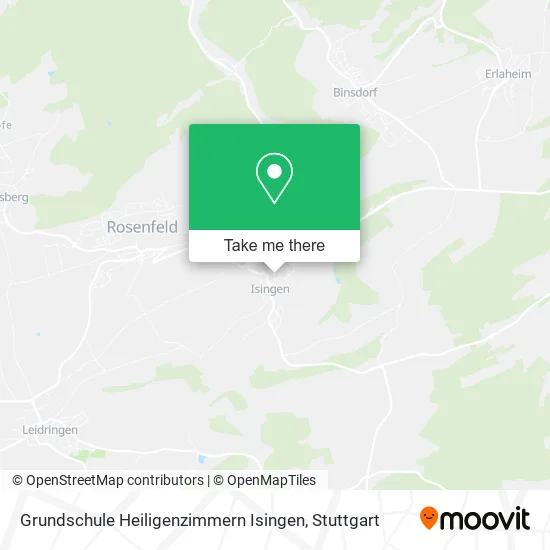 Карта Grundschule Heiligenzimmern Isingen