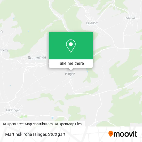 Карта Martinskirche Isinger