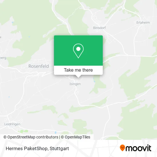 Карта Hermes PaketShop