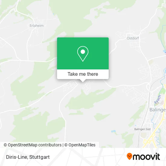 Diris-Line map