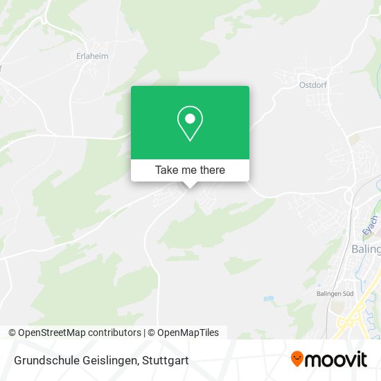 Карта Grundschule Geislingen