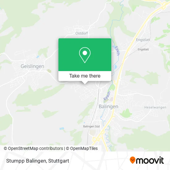 Карта Stumpp Balingen
