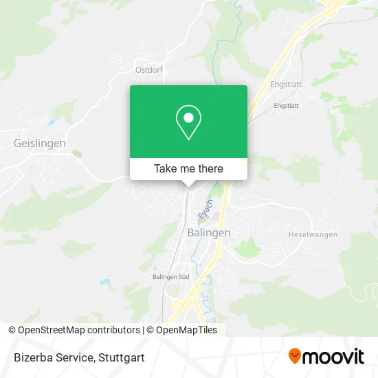 Карта Bizerba Service