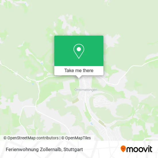 Карта Ferienwohnung Zollernalb