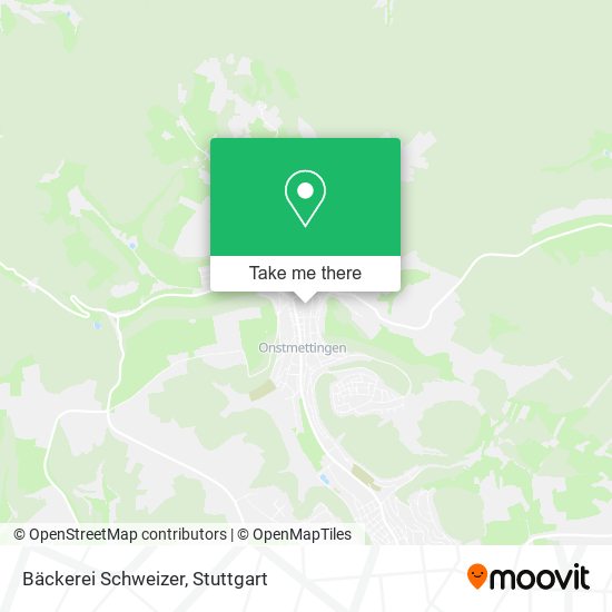 Карта Bäckerei Schweizer
