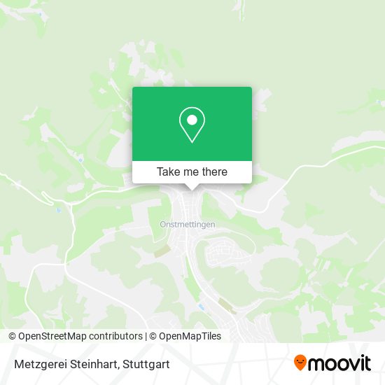 Metzgerei Steinhart map