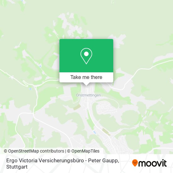 Ergo Victoria Versicherungsbüro - Peter Gaupp map