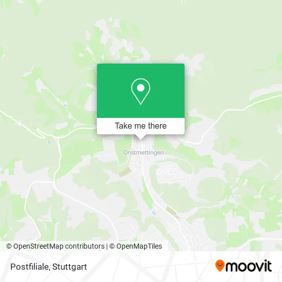 Карта Postfiliale