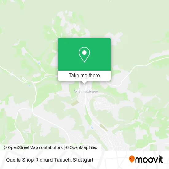 Карта Quelle-Shop Richard Tausch