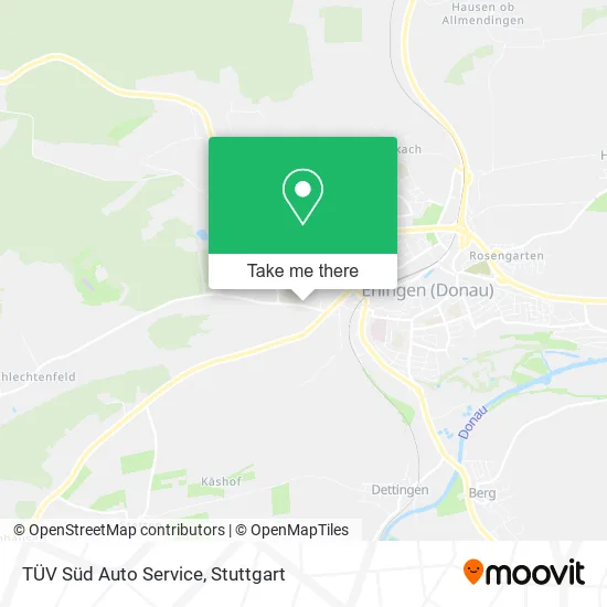 Карта TÜV Süd Auto Service