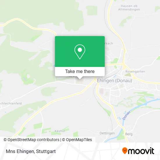 Карта Mns Ehingen