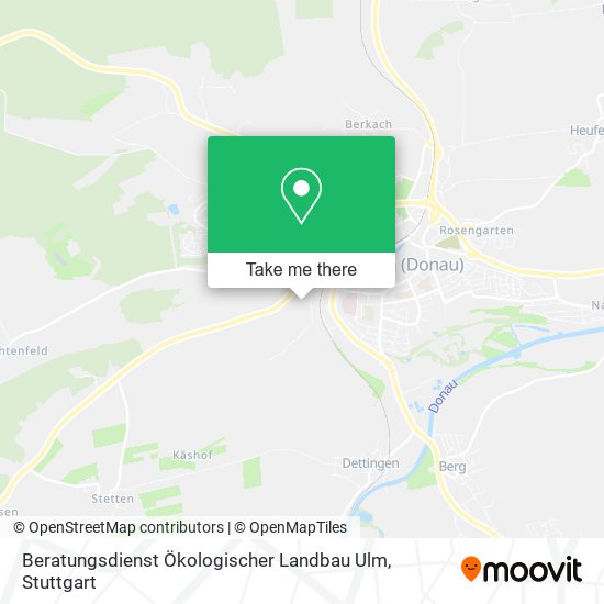 Beratungsdienst Ökologischer Landbau Ulm map