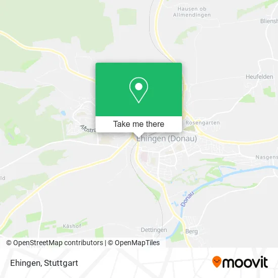 Карта Ehingen
