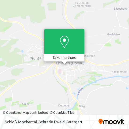 Schloß-Mochental, Schrade Ewald map