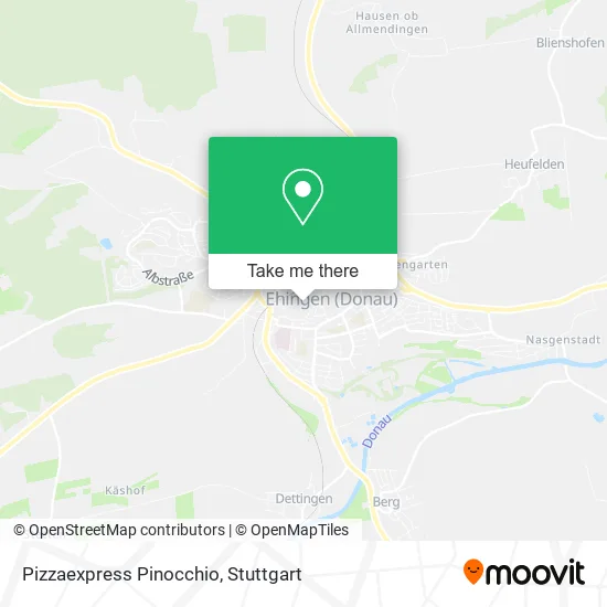 Карта Pizzaexpress Pinocchio