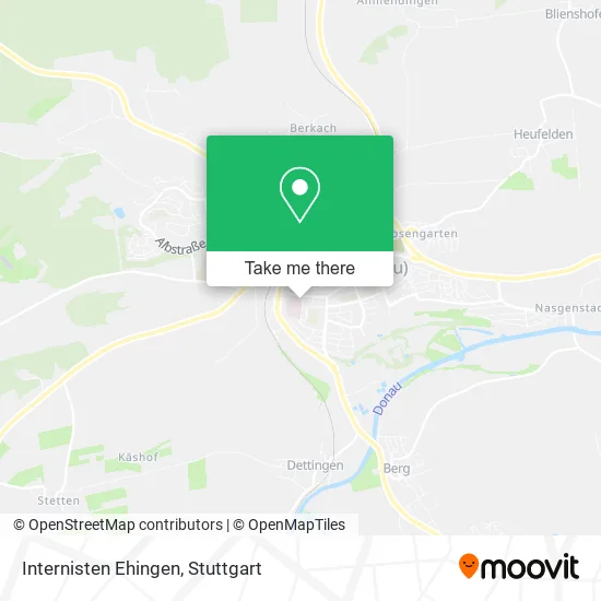 Карта Internisten Ehingen