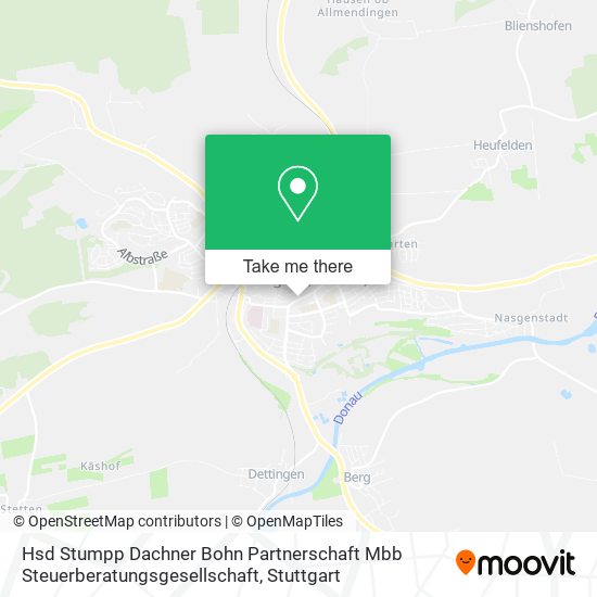 Hsd Stumpp Dachner Bohn Partnerschaft Mbb Steuerberatungsgesellschaft map