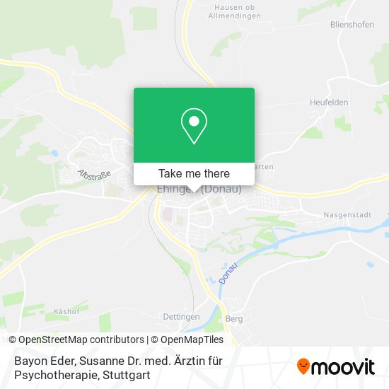 Bayon Eder, Susanne Dr. med. Ärztin für Psychotherapie map