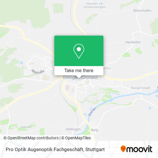 Pro Optik Augenoptik Fachgeschäft map