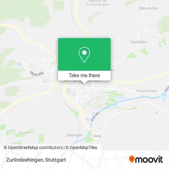 Карта Zurlindeehingen