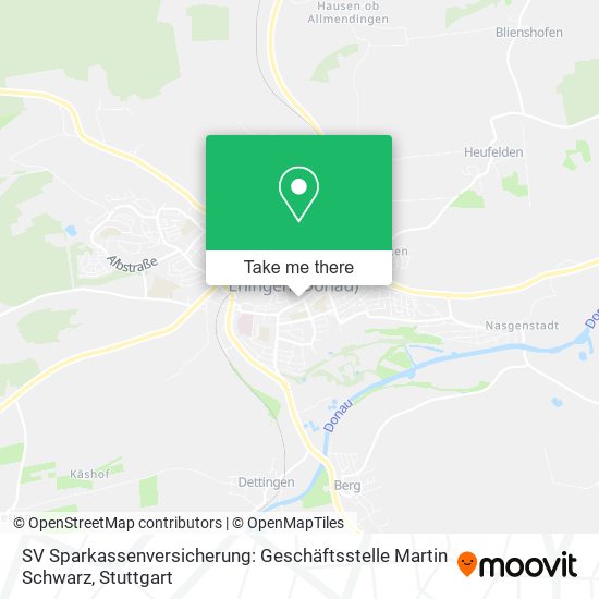 SV Sparkassenversicherung: Geschäftsstelle Martin Schwarz map