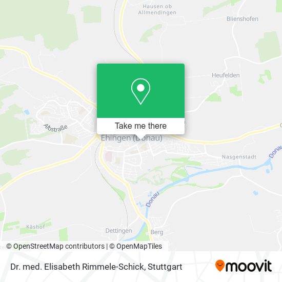 Dr. med. Elisabeth Rimmele-Schick map