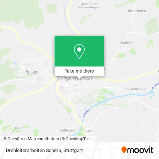 Карта Drehleiterarbeiten Scherb