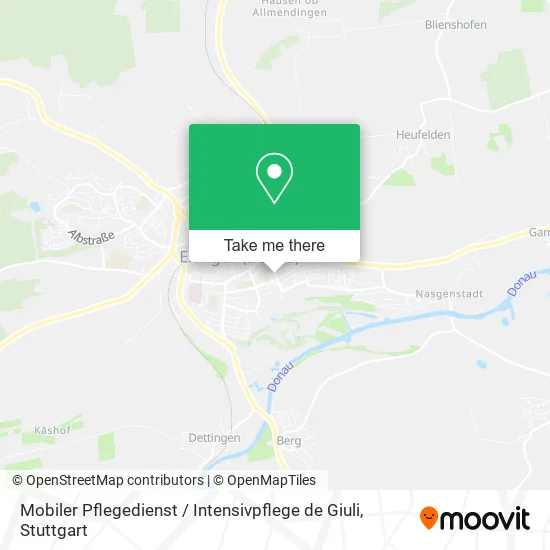 Карта Mobiler Pflegedienst / Intensivpflege de Giuli
