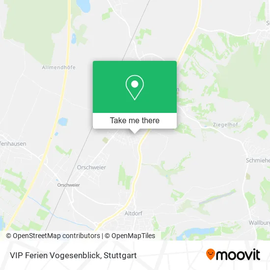 Карта VIP Ferien Vogesenblick