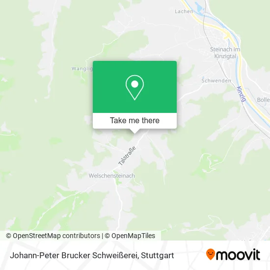 Карта Johann-Peter Brucker Schweißerei