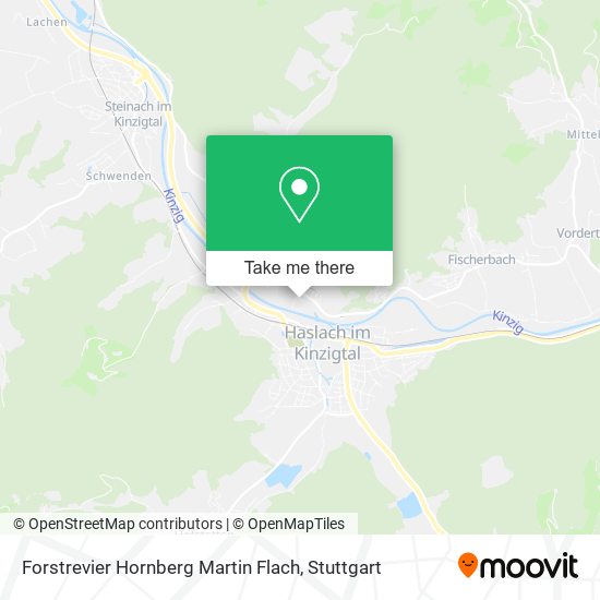 Forstrevier Hornberg Martin Flach map