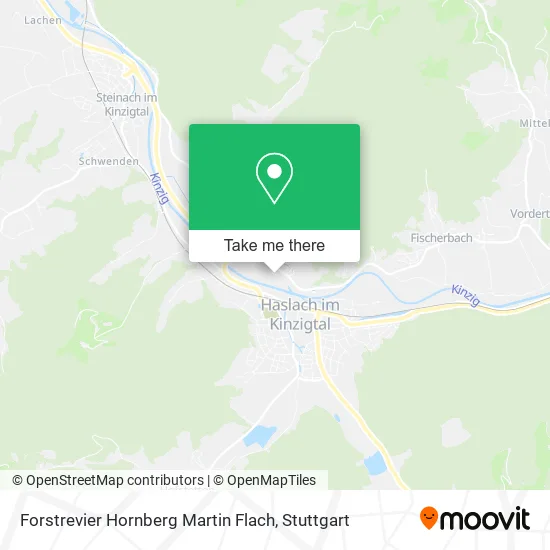 Карта Forstrevier Hornberg Martin Flach