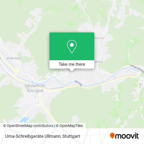 Uma-Schreibgeräte Ullmann map