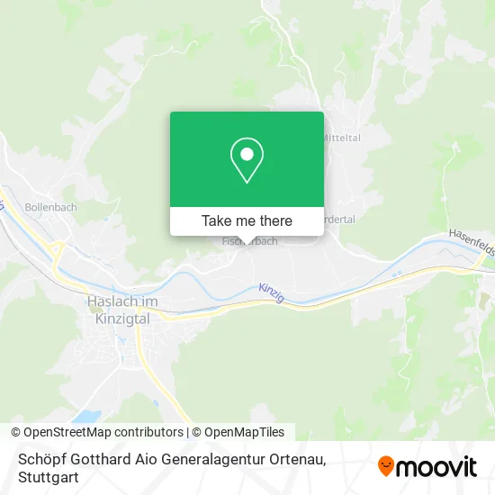 Карта Schöpf Gotthard Aio Generalagentur Ortenau