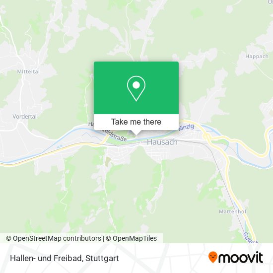Карта Hallen- und Freibad