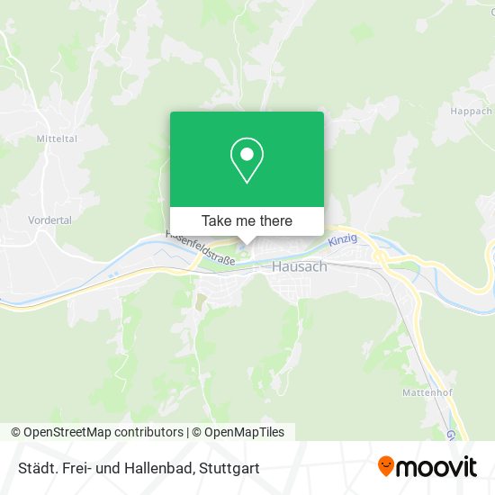 Städt. Frei- und Hallenbad map