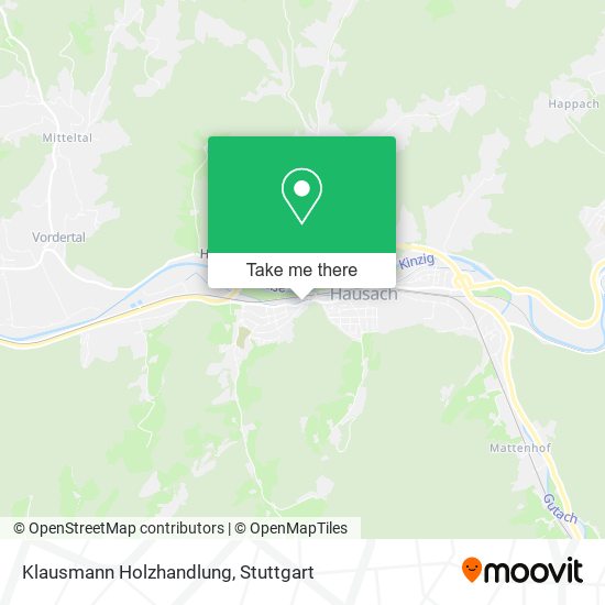 Klausmann Holzhandlung map