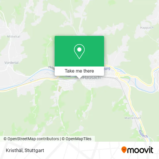 Карта Kristhäl