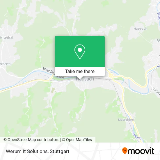 Карта Werum It Solutions