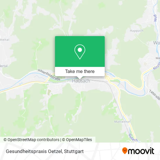 Карта Gesundheitspraxis Oetzel
