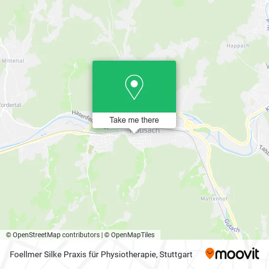 Карта Foellmer Silke Praxis für Physiotherapie