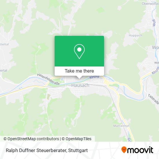 Ralph Duffner Steuerberater map