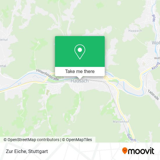 Карта Zur Eiche