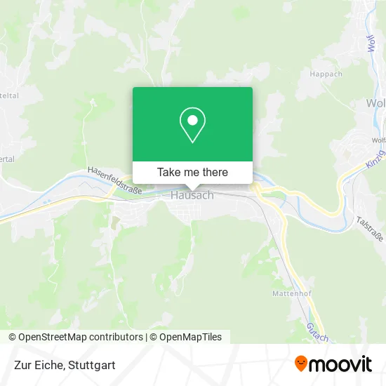 Карта Zur Eiche