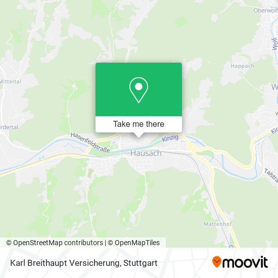 Карта Karl Breithaupt Versicherung