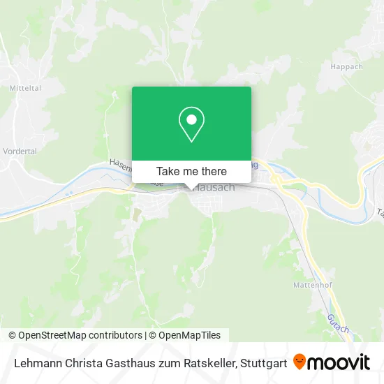 Карта Lehmann Christa Gasthaus zum Ratskeller