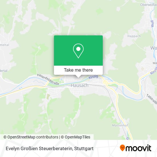 Evelyn Großien Steuerberaterin map