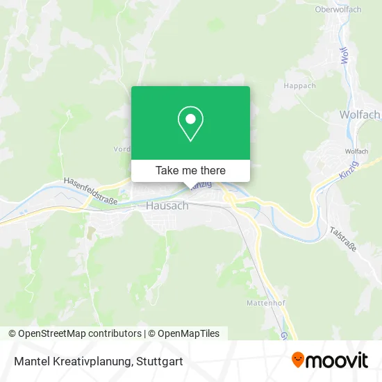 Карта Mantel Kreativplanung